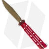 Kershaw Lucha Balisong Butterfly Knife Red (4.5" Bronze) KS5150REDBRZ