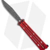 Kershaw Lucha Balisong Butterfly Knife Red (4.5" Blackwash) 5150RDBW