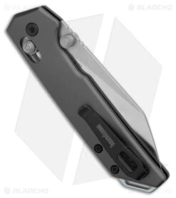 Kershaw Mini Iridium Reverse Tanto DuraLock Knife Gray Aluminum (3" SW) 2051R -Blade HQ Kershaw Mini Iridium Reverse Tanto DuraLock Knife Gray Aluminum SW 2051R BHQ 209737 kr side large