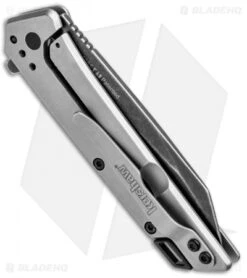 Kershaw Misdirect SpeedSafe Assisted Opening Knife Gray (2.9" BlackWash) 1365 -Blade HQ Kershaw Misdirect SpeedSafe Assisted Opening Gray BlackWash 1365 BHQ 94083 jr side