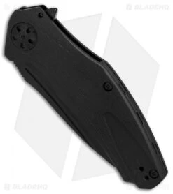 Kershaw Natrix Sub-Frame Lock Knife Black G-10 (3.25" Black) 7007BLK -Blade HQ Kershaw Natrix Black G10 black BHQ 80569 er spine 1
