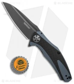 Kershaw Natrix Sub-Frame Lock Knife Blue G-10/Carbon Fiber (3.25" Gray) 7007CF 7 Kershaw Natrix Sub-Frame Lock Knife Blue G-10/Carbon Fiber (3.25" Gray) 7007CF -Blade HQ Kershaw Natrix Blue G10 CF Gray BHQ 80570 er bottlecap