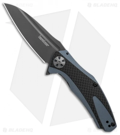 Kershaw Natrix Sub-Frame Lock Knife Blue G-10/Carbon Fiber (3.25" Gray) 7007CF 1 Kershaw Natrix Sub-Frame Lock Knife Blue G-10/Carbon Fiber (3.25" Gray) 7007CF