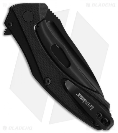 Kershaw Mini Natrix Sub-Frame Lock Knife Black G-10 (2.75" Black) 2 Kershaw Mini Natrix Sub-Frame Lock Knife Black G-10 (2.75" Black) - Image 2