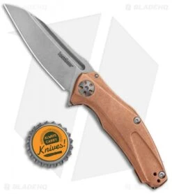 Kershaw Mini Natrix Sub-Frame Lock Knife Copper (2.75" Stonewash) 7006CU 10 Kershaw Mini Natrix Sub-Frame Lock Knife Copper (2.75" Stonewash) 7006CU -Blade HQ Kershaw Natrix Sub Frame Copper SW 7006CU BHQ 80567 jr bottlecap