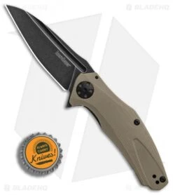 Kershaw Natrix Sub-Frame Lock Knife Tan G-10 (3.25" Black Stonewash) 7007TANBW 7 Kershaw Natrix Sub-Frame Lock Knife Tan G-10 (3.25" Black Stonewash) 7007TANBW -Blade HQ Kershaw Natrix Tan G10 Black SW BHQ 87958 er bottlecap