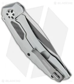 Kershaw Norad Frame Lock Knife Stainless Steel (3.25" Satin) 5510 -Blade HQ Kershaw Norad FL SS Satin 5510 BHQ 106052 jr side