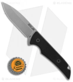 Kershaw Premium Skyline Fixed Blade Knife Black G-10 (3.1" S30V Stonewash) -Blade HQ Kershaw Premium Skyline black G10 sw BHQ 14127 er bottlecap