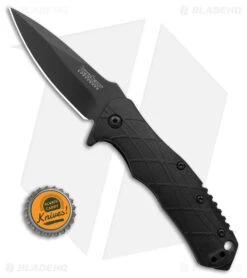 Kershaw RJ Tactical 3.0 Assisted Opening Knife (2.9" Black) 1987 -Blade HQ Kershaw RJ Tactical 3 Assisted Opening KNife 2in Black 1987 td size large