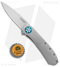 Kershaw Rexford Amplitude Frame Lock Knife Stainless Steel (3.12" Bead Blast) -Blade HQ Kershaw Rexford Amplitude FL SS BB KS3871 BHQ 90617 jr bottlecap