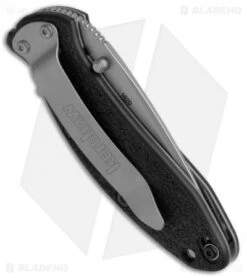 Kershaw Scallion Assisted Opening Knife Black GRN (2.25" Bead Blast) 1620 -Blade HQ Kershaw Scallion Black GFN BB 1620 BHQ 0082 jr side