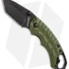 Kershaw Shuffle II Tanto Liner Lock Knife OD Green (2.25" BlackWash) 8750TOLBW