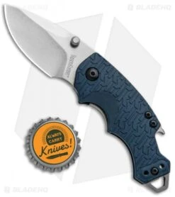 Kershaw Shuffle Liner Lock Knife Blue Multi-Tool (2.375" Stonewash) -Blade HQ Kershaw Shuffle LL Blue Multi Tool SW KS8700NBSW BHQ 90618 jr bottlecap