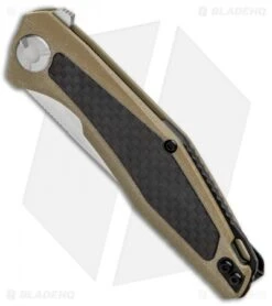 Front Page -Blade HQ Kershaw Sinkevich Atomost LL Tan G 10 CF Satin KS4037TAN BHQ 90132 jr spine