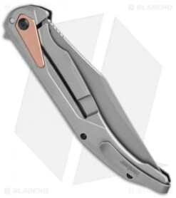 Kershaw Strata Frame Lock Knife Black G10 (4.5" Bead Blast) -Blade HQ Kershaw Strata FL Black G 10 BB 2076 BHQ 120529 jr side