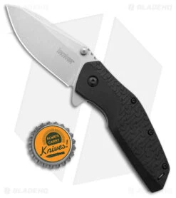 Kershaw Swerve Assisted Opening Knife Black (3" Stonewash) 3850 7 Kershaw Swerve Assisted Opening Knife Black (3" Stonewash) 3850 -Blade HQ Kershaw Swerve Assisted OPening Knife SW BHQ 14801 jr bottlecap