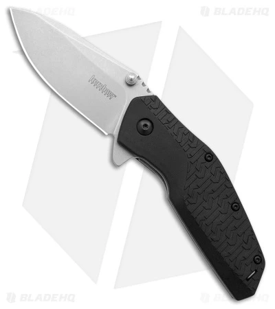 Kershaw Swerve Assisted Opening Knife Black (3" Stonewash) 3850 1 Kershaw Swerve Assisted Opening Knife Black (3" Stonewash) 3850