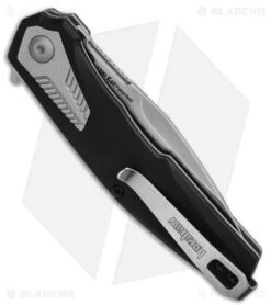 Kershaw Tremolo Spring Assisted Opening Knife Black GFN (3.1" Stonewash) -Blade HQ Kershaw Tremolo Spring Assisted Opening Knife Black GFN 3in Stonewash BHQ 120523 td side