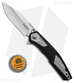 Kershaw Tremolo Spring Assisted Opening Knife Black GFN (3.1" Stonewash) -Blade HQ Kershaw Tremolo Spring Assisted Opening Knife Black GFN 3in Stonewash BHQ 120523 td size