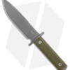 Zero Tolerance 6 Fixed Blade Knife OD Green G-10 (6" Gray CPM 3V) ZT 0006