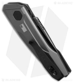 Kershaw Launch 9 Automatic Knife Drop Point Gray Aluminum (2" Black SW) 6 Kershaw Launch 9 Automatic Knife Drop Point Gray Aluminum (2" Black SW) -Blade HQ Kershaw launch 9 AK Drop Point Gray Aluminum 2in BSW BHQ 177025 td side