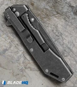 Kershaw 1304BW Assisted Opening Frame Lock Knife (3.25 Black SW) 5 Kershaw 1304BW Assisted Opening Frame Lock Knife (3.25 Black SW) -Blade HQ kershaw 1304BW black sw KS1304BW BHQ 37638 er side