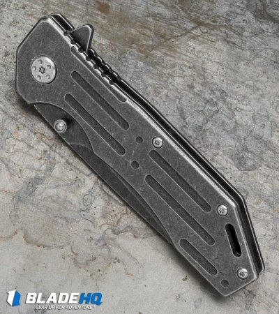 Kershaw 1304BW Assisted Opening Frame Lock Knife (3.25 Black SW) 2 Kershaw 1304BW Assisted Opening Frame Lock Knife (3.25 Black SW) - Image 2