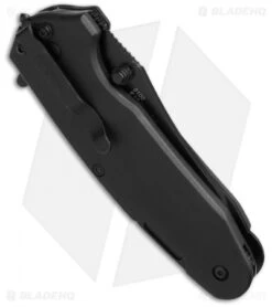 Kershaw Funxion Lightweight Assisted Opening Knife (3" Black Serr) 8100 5 Kershaw Funxion Lightweight Assisted Opening Knife (3" Black Serr) 8100 -Blade HQ kershaw 8100 funxion emt side