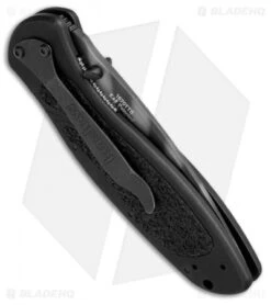 Kershaw Blur Tanto Assisted Opening Knife Black (3.375" Tiger Stripe) 1670TTS -Blade HQ kershaw blur bdz1 1670tts black BHQ 37098 dl side