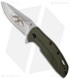 Kershaw Duck Commander Dunbar Assisted Opening Knife (3" Bead Blast) 7420DCX
