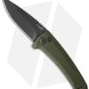 Kershaw Launch 3 Automatic Knife OD Green Aluminum (3.4" Black) 7300BLKOL