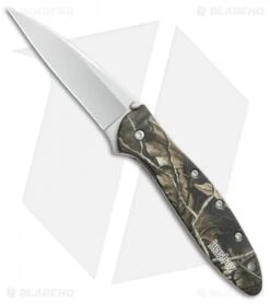 Kershaw Leek Assisted Opening Knife Camo (3" Bead Blast) 1660CAMO