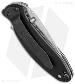 Kershaw Scallion Assisted Opening Knife Black (2.25" Stonewash) 1620SWBLK 5 Kershaw Scallion Assisted Opening Knife Black (2.25" Stonewash) 1620SWBLK -Blade HQ kershaw scallion assisted sw 1620swblk bhq36348 cm side