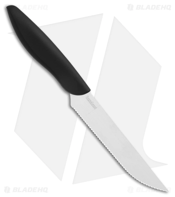 Kershaw 4-Piece Serrated Steak Knife Set Black Polymer 2 Kershaw 4-Piece Serrated Steak Knife Set Black Polymer - Image 2