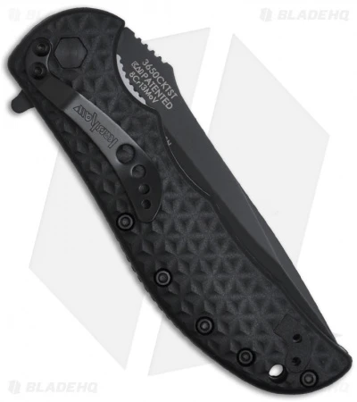 Kershaw Volt II Assisted Opening Knife Black (3.25" Black Serr) 3650CKTST 2 Kershaw Volt II Assisted Opening Knife Black (3.25" Black Serr) 3650CKTST - Image 2